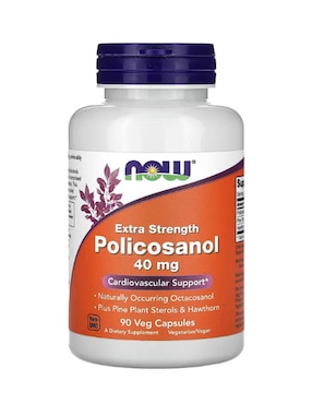 Policosanol Now con vitaminas y minerales de 90 cápsulas