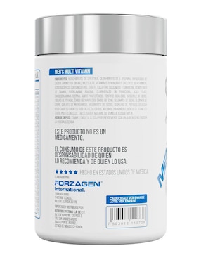 Men´s Multi Vitamin Suplemento alimenticio Forzagen tabletas para hombre