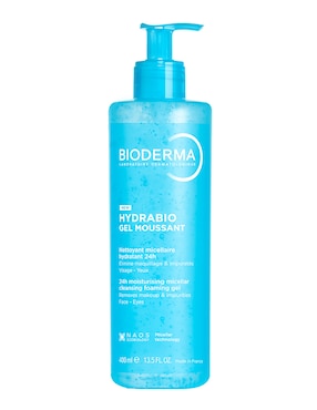 Limpiador facial Hydrabio Gel Moussant Bioderma para hidratar