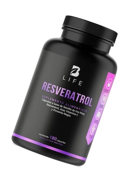 Suplemento Alimenticio De Resveratrol B Life de 180 cápsulas