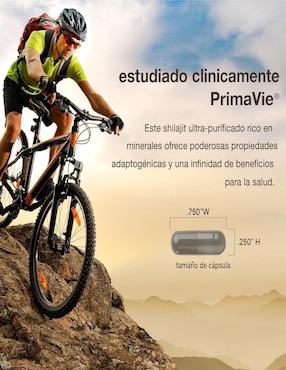 Cápsulas de Shilajit para hombres Youtheory con shilajit del himalaya de 120 cápsulas