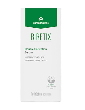 Sérum antiacné facial Double Correction Biretix de piel mixta y grasa