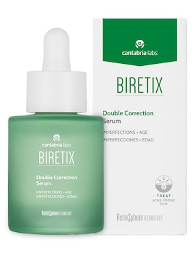 Sérum antiacné facial Double Correction Biretix de piel mixta y grasa