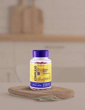 Complejo B + Omega 3 Maklen de 120 cápsulas