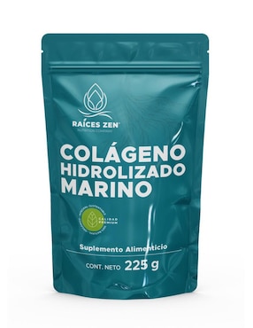 Colágeno Hidrolizado Marino Súper Premium Raices Zen 225 g Raíces Zen de 225 g