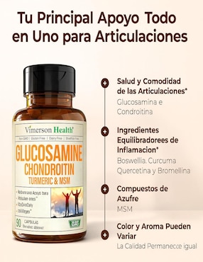 Glucosamine chomdroitin Vimerson Health de 90 cápsulas