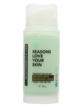 Protector solar FPS 50 Matificante Manzana Verde Seasons Love Your Skin 100 g