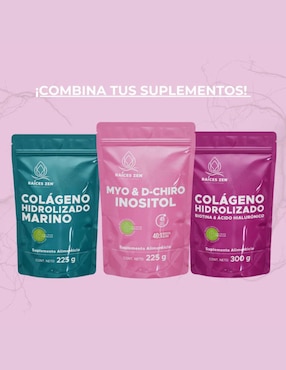 MyO & D. Chiro Inositol Raíces Zen Súper Premiumum Raíces Zen de 225 g