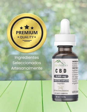 Aceite CBD Ideas Verdes