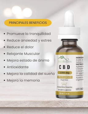 Aceite CBD Ideas Verdes