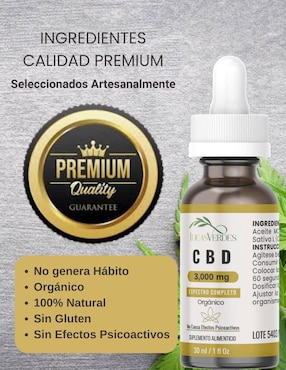 Aceite CBD Ideas Verdes