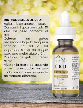 Aceite CBD Ideas Verdes