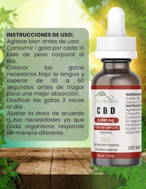 Aceite CBD Ideas Verdes