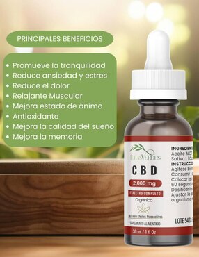 Aceite CBD Ideas Verdes