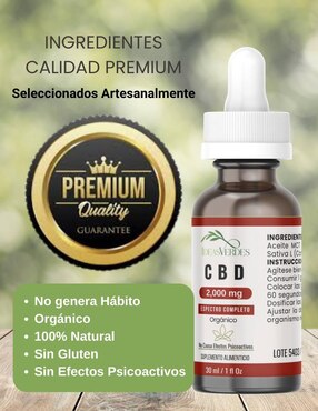 Aceite CBD Ideas Verdes