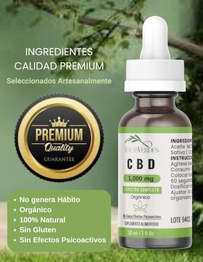 Aceite CBD Ideas Verdes