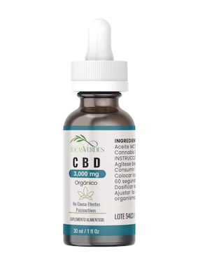 Aceite CBD Ideas Verdes