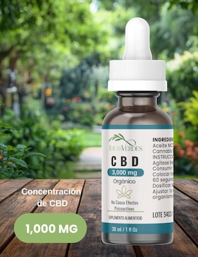 Aceite CBD Ideas Verdes