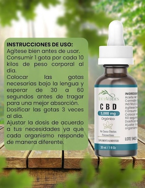 Aceite CBD Ideas Verdes