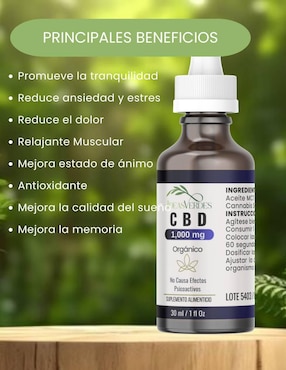 Aceite CBD Ideas Verdes