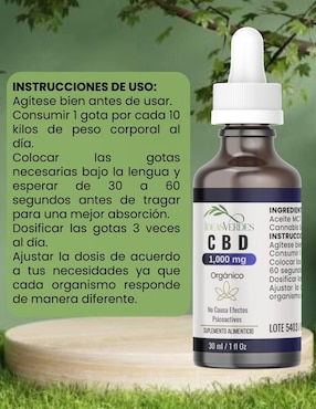 Aceite CBD Ideas Verdes