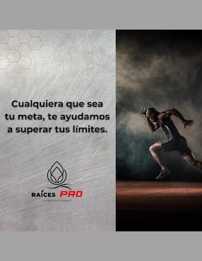 Creatina súper premium Raíces Pro sin sabor de 100 cápsulas