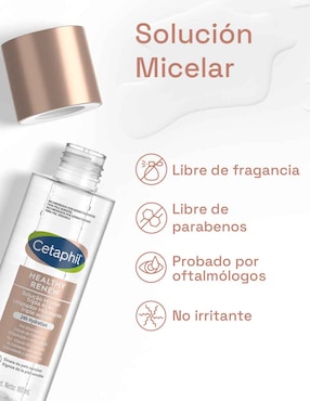 Desmaquillante Agua Micelar Hidratante Cetaphil Healthy Renew