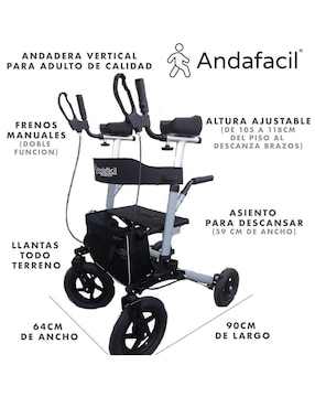 Andadera Andafacil Vertical