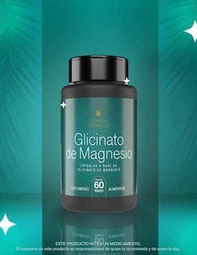 Glicinato de Magnesio Lemon Cochella de 60 cápsulas
