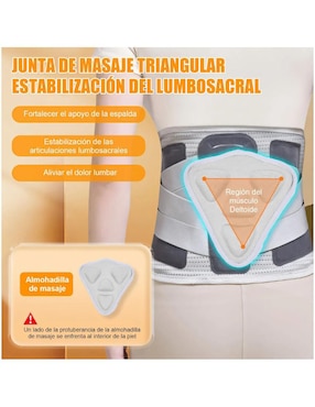 Faja para postura Belug con compresión media unisex