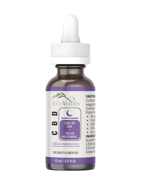 Aceite CBD & Melatonina Ideas Verdes