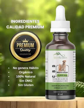 Aceite CBD Mascotas Ideas Verdes
