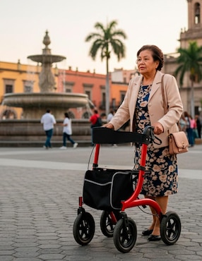 Andadera Andafacil Rollator 30 cm