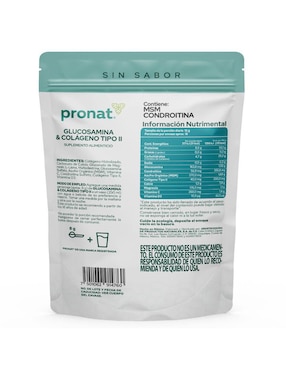 Set de suplementos alimenticios de Resveratol con antioxidante y Glucosamina & Colágeno tipo II Pronat
