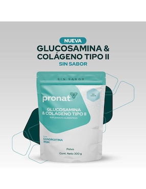 Set de suplementos alimenticios de Resveratol con antioxidante y Glucosamina & Colágeno tipo II Pronat
