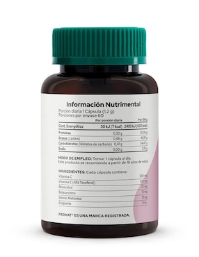 Set de suplementos alimenticios de Resveratol con antioxidante y Glucosamina & Colágeno tipo II Pronat