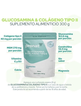 Set de suplementos alimenticios de Omega 3 infantil gomitas y glucosamina & colágeno tipo II Pronat de diferentes sabores
