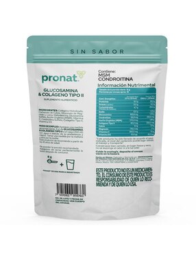 Set de suplementos de Omega 3 premium y glucosamina & colágeno tipo II Pronat de diferentes sabores