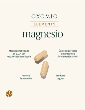 Magnesio Fermentado GPM* de OXOMIO de 90 cápsulas