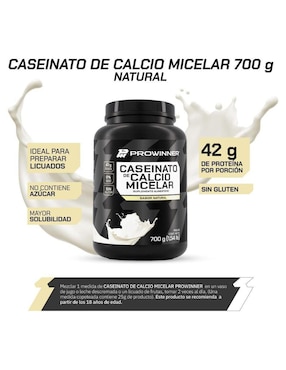 Set de suplementos alimenticios de preworkout sandia y caseinato de calcio micelar Prowinner