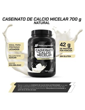 Set de suplementos de HMB y Caseinato de Calcio Micelar Prowinner
