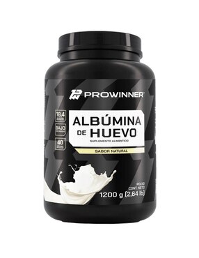 Set de suplementos alimenticios de creatina monohidrato y albúmina de huevo Prowinner