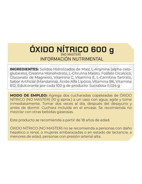 Set de suplementos alimenticios de creatina monohidrato y óxido nítrico no master Prowinner