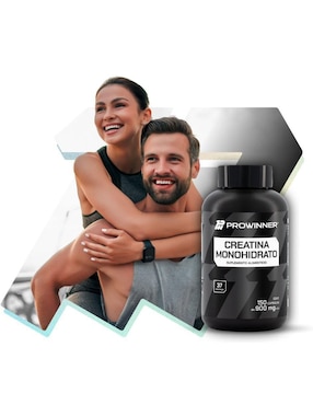 Set de suplementos alimenticios de creatina monohidrato y creatina 100 en polvo Prowinner