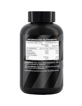 Set de suplementos alimenticios de HMB y creatina 100 en polvo Prowinner