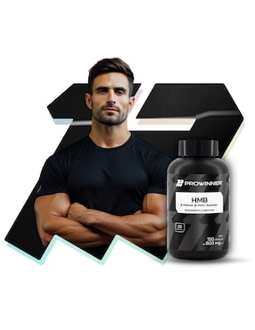 Set de suplementos alimenticios de HMB y creatina 100 en polvo Prowinner