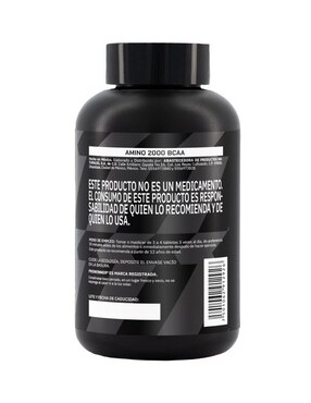 Set de suplementos alimenticios Óxido Nítrico y Amino 2000 BCAA prowinner