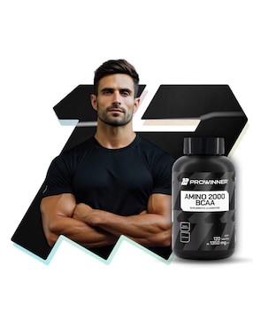 Set de suplementos alimenticios Óxido Nítrico y Amino 2000 BCAA prowinner