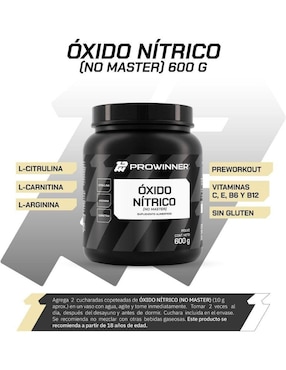 Set de suplementos alimenticios Óxido Nítrico y Amino 2000 BCAA prowinner