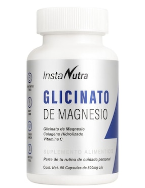 Glicinato de magnesio Instanutra de 90 cáp blandas